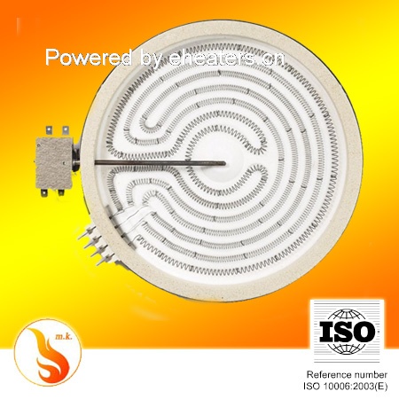 hot plate; radiant heating element;