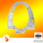 Aluminum foil heaters for Closestool Seat Heater